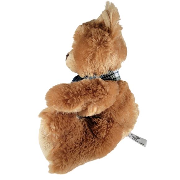 Bon Ton Teddy Bear Plush Stuffed Animal 12" Brown Scarf 2014 Plushie Stuffie - Picture 8 of 12
